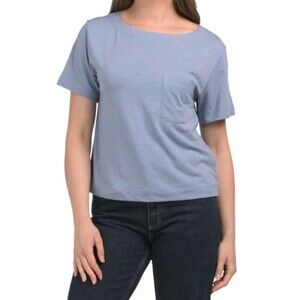 Lilla P Easy Short Sleeve Pocket Tee Shirt Size XS